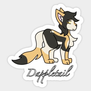 Dappletail Name Sticker